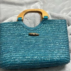 Vintage WhiteStag Straw handbag